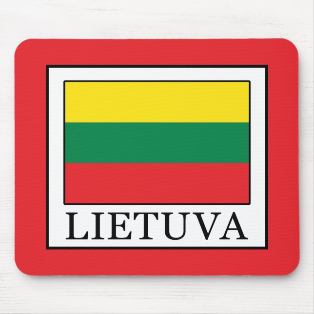 Lietuva Mouse Mat (Front)