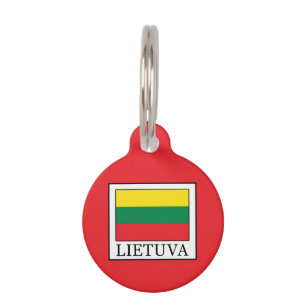 Lietuva Pet Tag