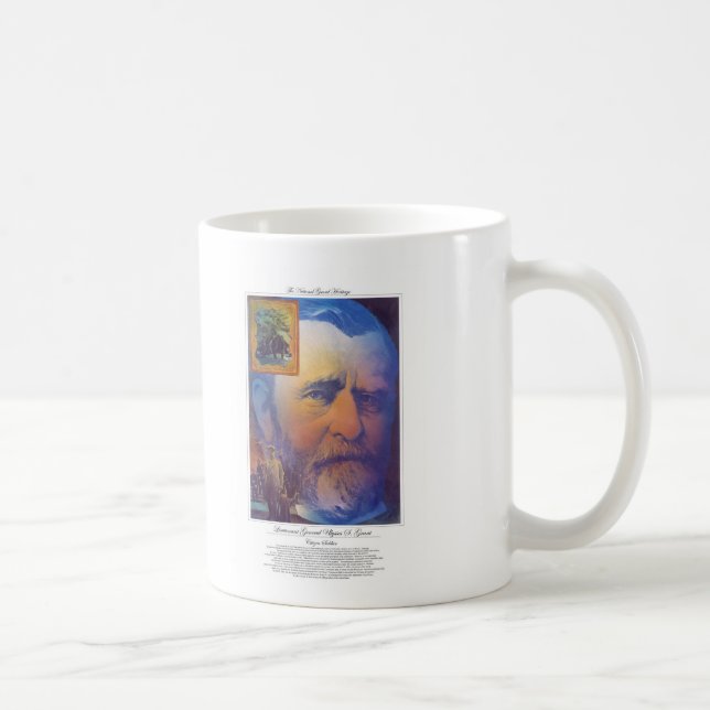 Lieutenant General Ulysses Grant Citizen Soldier Coffee Mug (Right)