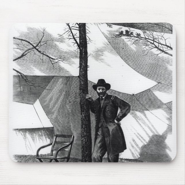 Lieutenant General Ulysses S. Grant Mouse Mat (Front)