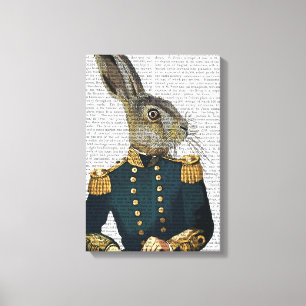 Lieutenant Hare Canvas Print