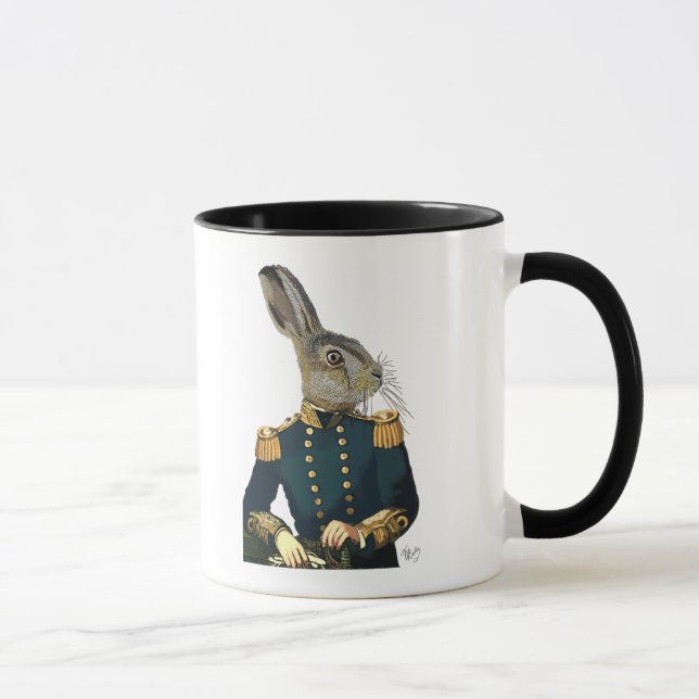 Lieutenant Hare Mug (Right)