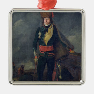 Lieutenant of the 8th Hussars Metal Tree Decoration