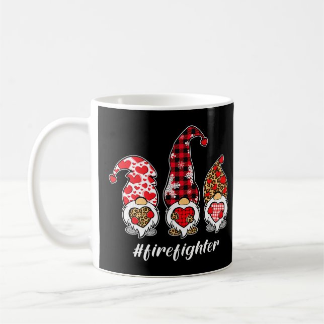 Lieutenant Retirement Firefighter apperal T-Shirt Coffee Mug (Left)