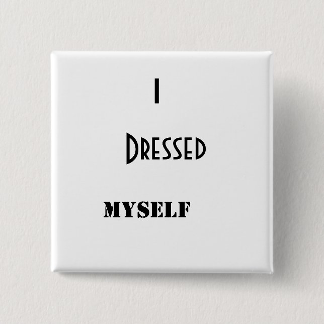 life 15 cm square badge (Front)