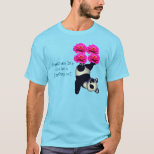 Life A Juggling Act Panda Inspirational T-Shirt
