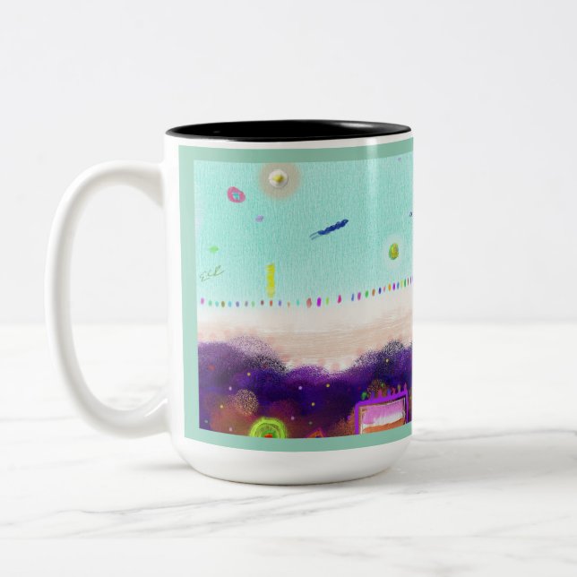 Life Aboard Another Planet Mug (Left)