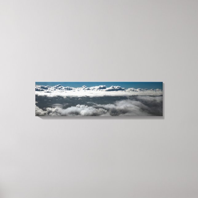 Life Above & Beyond The Clouds Panoramic Canvas (Front)