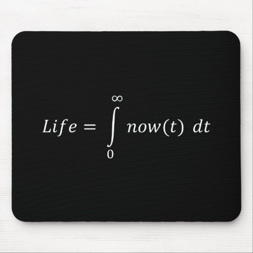 Image of Life according to math mousepad