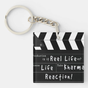 Life, Action, Kharma Keybob Key Ring