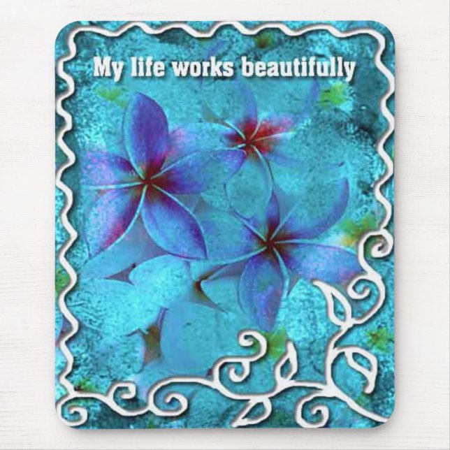 Life-Affirmations-motivating mousepads (Front)