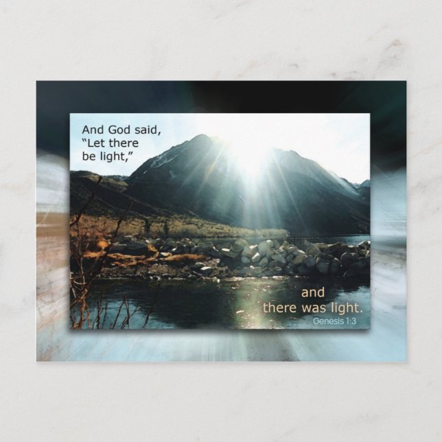Life and Light Postcard (Front)