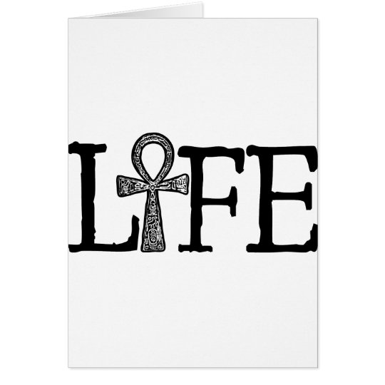 Life Ankh Card