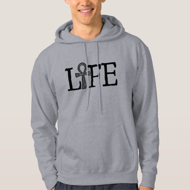 Life Ankh Hoodie (Front)