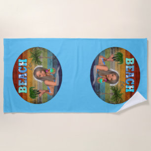 Life at The Beach Beach Towel