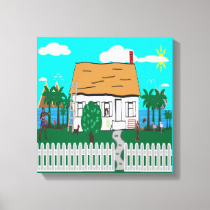 Life At The Beach Canvas Print