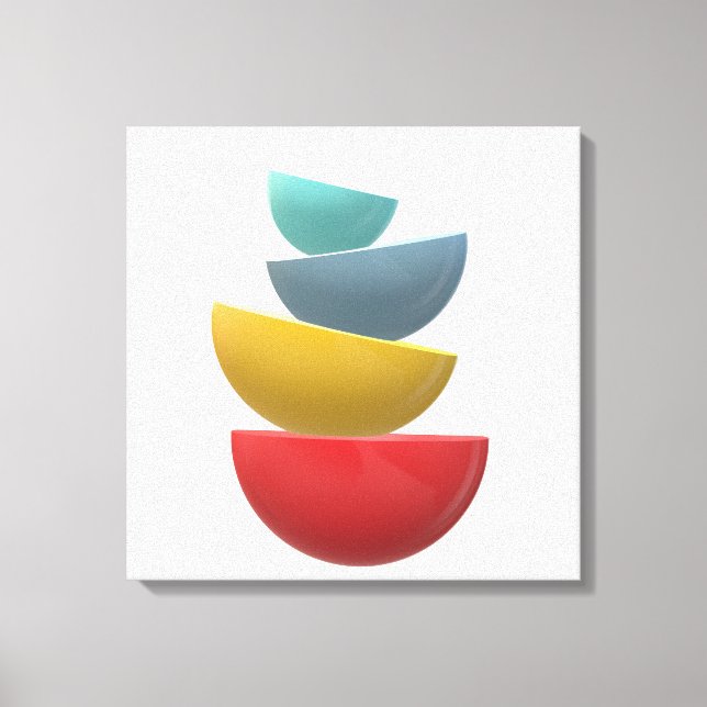 Life Balance | Minimalist Inspirational Canvas Print (Front)