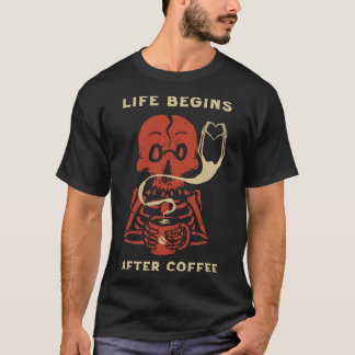 Life Begins After Coffee T-Shirt