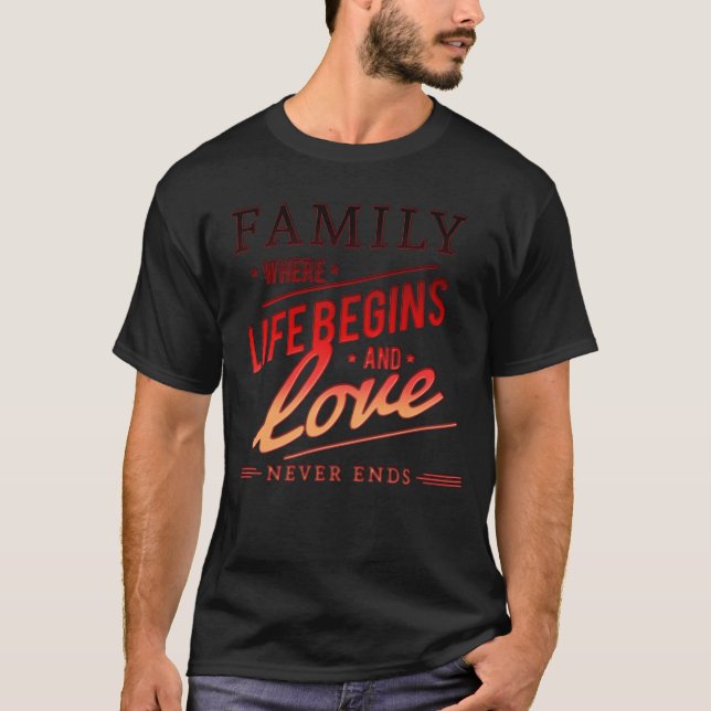 life begins and love vintage T-Shirt (Front)
