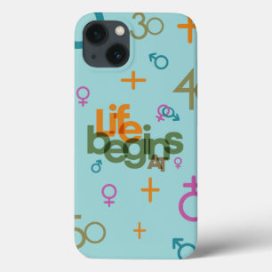 Life Begins At (Customise) iPhone 13 Case