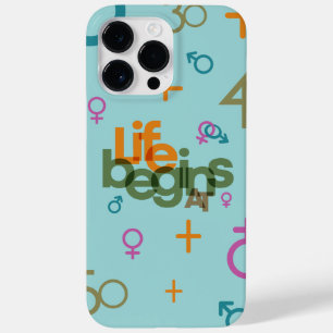 Life Begins At (Customise)   Case-Mate iPhone 14 Pro Max Case