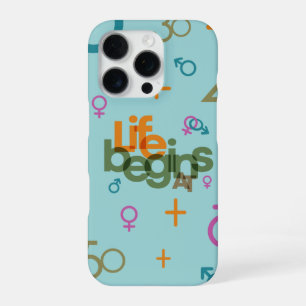 Life Begins At (Customise) iPhone 16 Pro Case