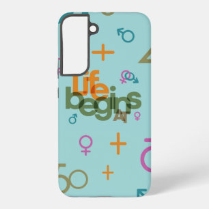 Life Begins At (Customise)   Samsung Galaxy Case