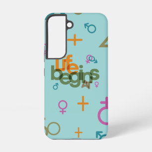 Life Begins At (Customise)   Samsung Galaxy Case