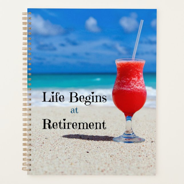 Life Begins at Retirement, Planner (Front)
