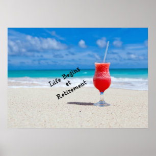 Life Begins at Retirement Poster