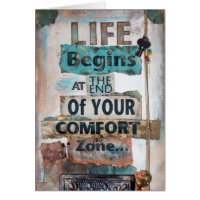 Life Begins At The End Of Comfort Zone