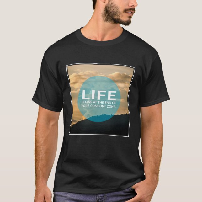 Life Begins T-Shirt (Front)