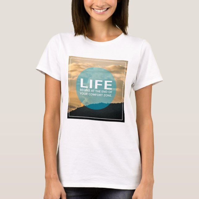 Life Begins T-Shirt (Front)