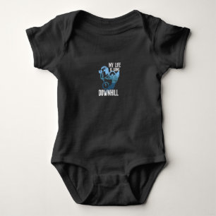 Life Behind Bars Biking Mountain Baby Bodysuit