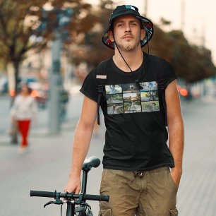 Life Behind Bars Personalise Images Bicycle Lovers T-Shirt