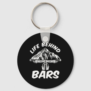 Life Behind Rs Mountain Bike Biking Biker Cycling Key Ring