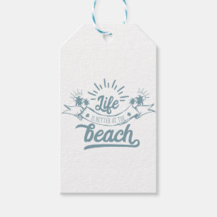 Life Better at Beach Gift Tags
