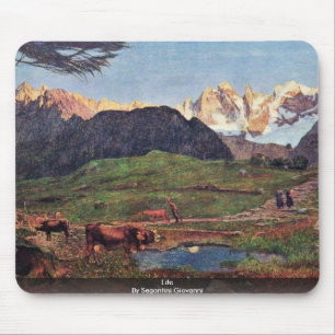 Life By Segantini Giovanni Mouse Mat