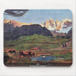Life By Segantini Giovanni Mouse Mat