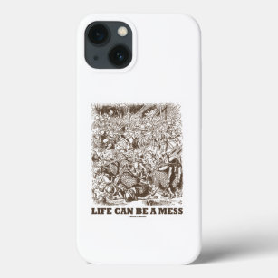 Life Can Be A Mess Wonderland Looking Glass Humour Case-Mate iPhone Case