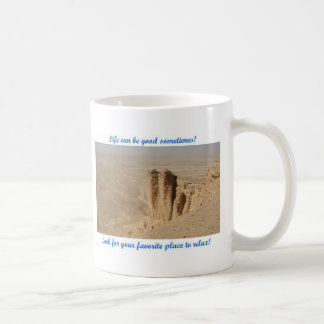 Life can be good - Edge of the World Coffee Mug