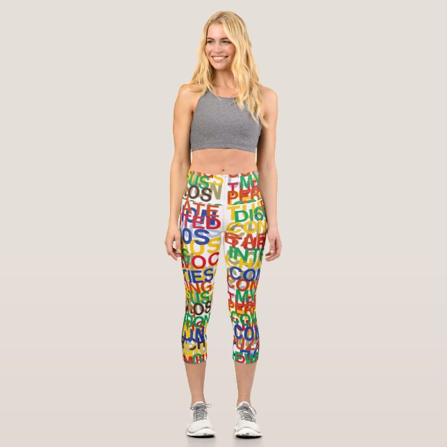 Life Capri Leggings (Front)