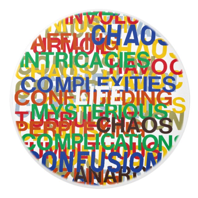 Life Ceramic Knob (Front)