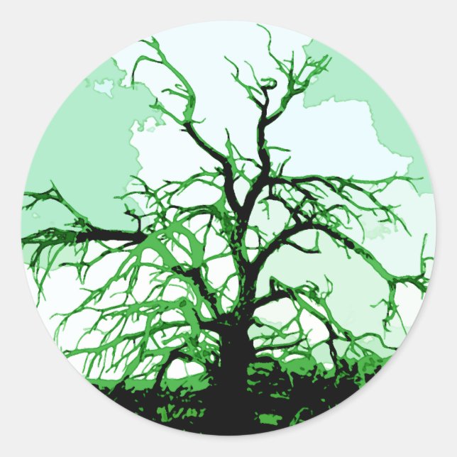 Life Classic Round Sticker (Front)