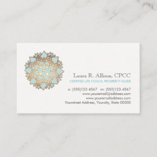 Life Coach and Integrative Medicine Business Card
