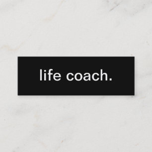 Life Coach Business Card