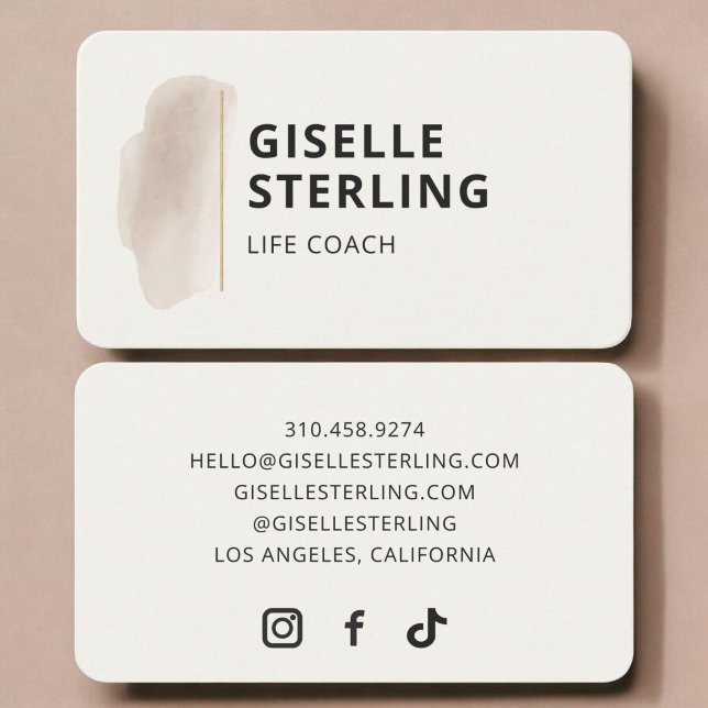 Life Coach Business Card (Creator Uploaded)