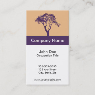 Life Coach Business Card Template