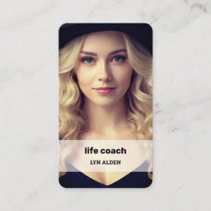 🌈 Life Coach Instagram QR Business Card