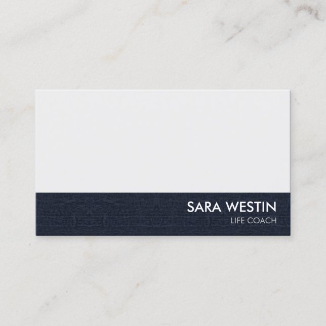 Life Coach Mentor Personal Help Business Card (Front)